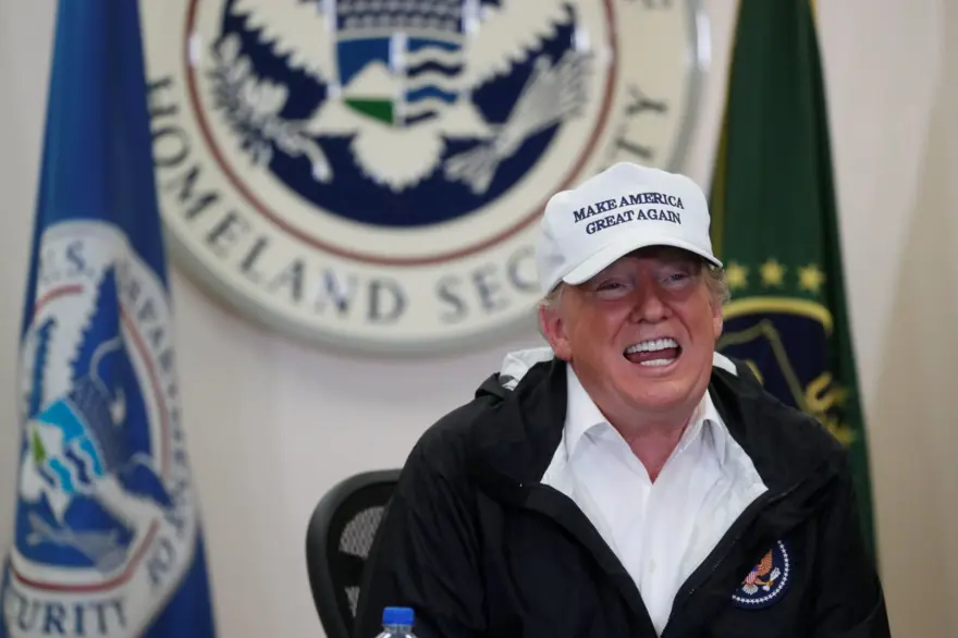 ABD Başkanı Trump, Meksika sınırında 
