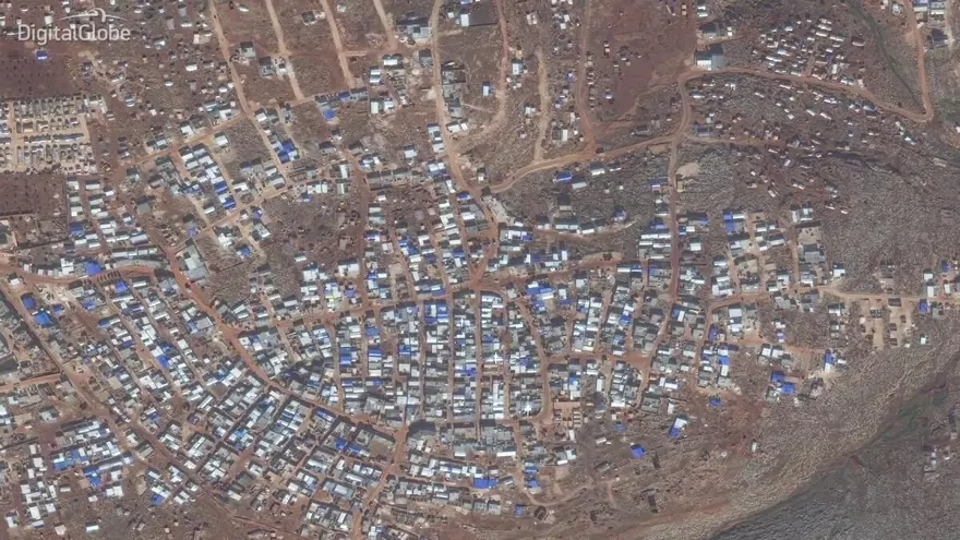 İdlib'deki yıkım hiç böyle görüntülenmemişti 46