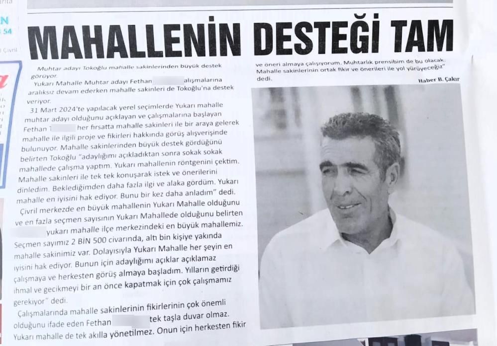 Habere yapılan yorumu beğenmeyen muhtar adayından bıçaklı saldırı