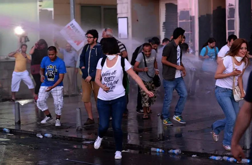 Taksim'de gerginlik 89