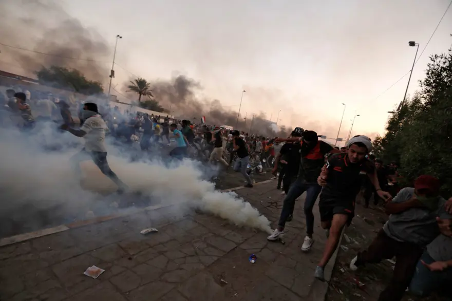 Irak'taki gösterilerin bilançosu: 104 ölü, 6 bin 107 yaralı 6