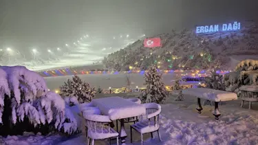Ergan Dağı Kayak Merkezi'nde hedef 1 milyonu aşkın ziyaretçi