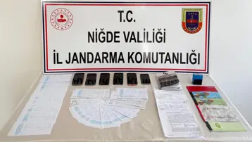 Niğde’de tefecilik operasyonu: 4 kişi yakalandı