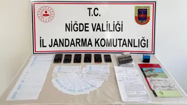 Niğde’de tefecilik operasyonu: 4 kişi yakalandı