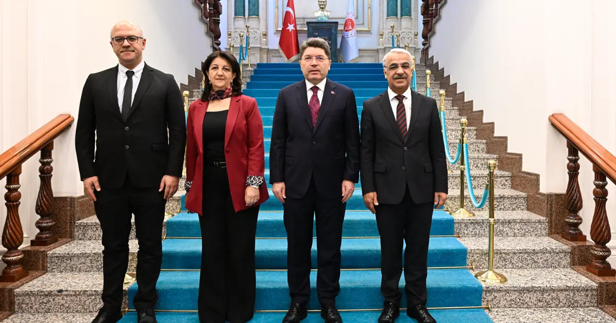 DEM Parti heyeti Adalet Bakanı'nı ziyaret etti