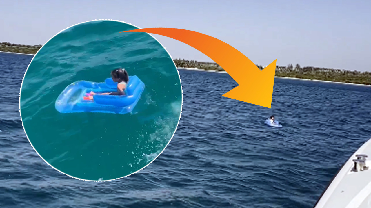 Didim'de denizde sürüklenen çocuk Sahil Güvenlik tarafından kurtarıldı
