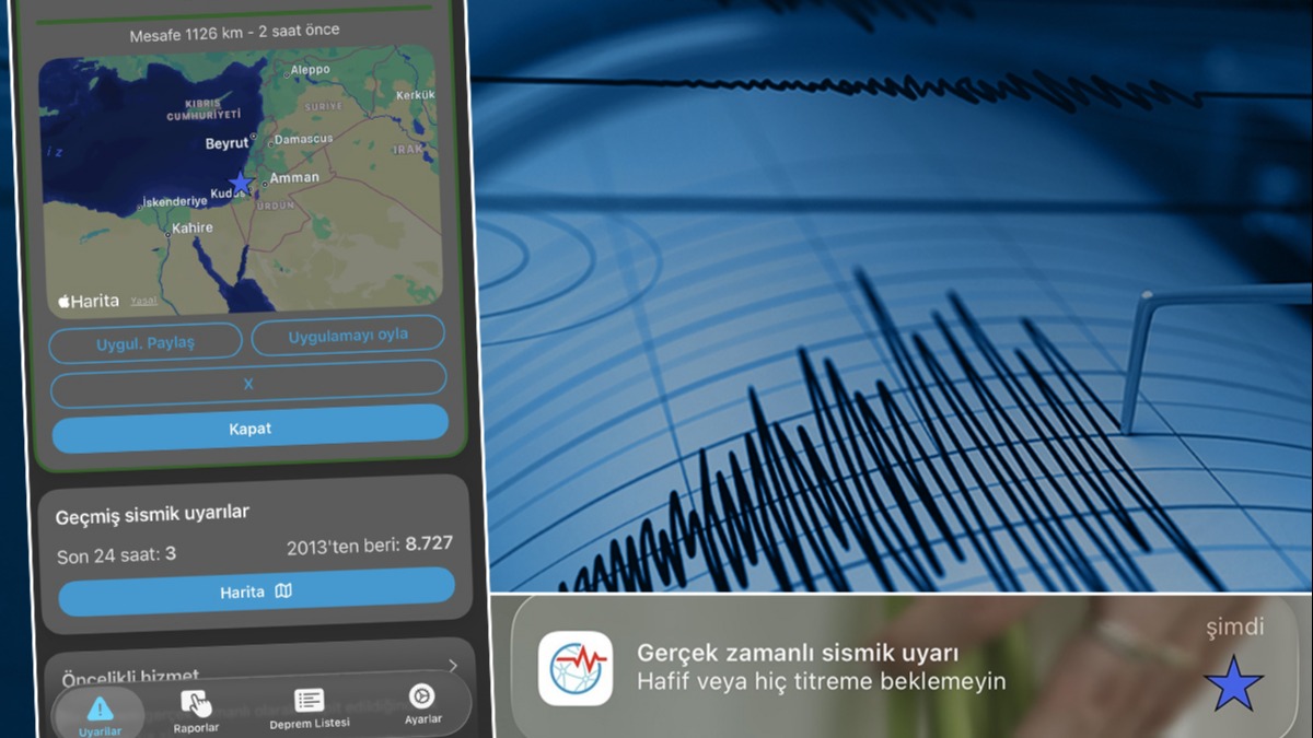 Türkiye'yi sabah saatlerinde ayağa kaldıran "deprem oluyor" bildirimi (İsrail'de 7 büyüklüğünde deprem mi oldu?)