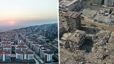 Asrın felaketinden sonra dev bütçeyle 11 kent tekrar ayağa kaldırıldı