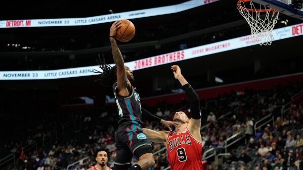 Detroit Pistons'tan arka arkaya sekizinci galibiyet