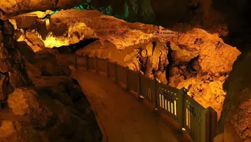 Burdur'daki İnsuyu Mağarası'na ziyaretçi akını