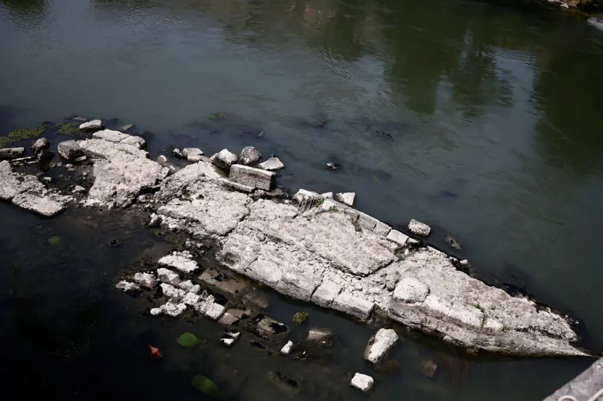 İtalya'da tarihi kuraklık: Tiber nehri kurumaya yüz tuttu 5