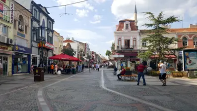 Edirne'de Enez Deniz Gümrük Kapısı liman inşaatı sürüyor