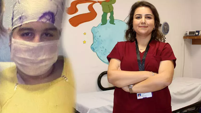 Lösemiyi yenip hemşire olan Merve, kanserli çocuklara umut oluyor