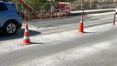 Hamsu köprüsü yeniden ulaşıma açıldı