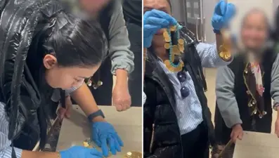 Dilencinin üzerinden servet çıktı