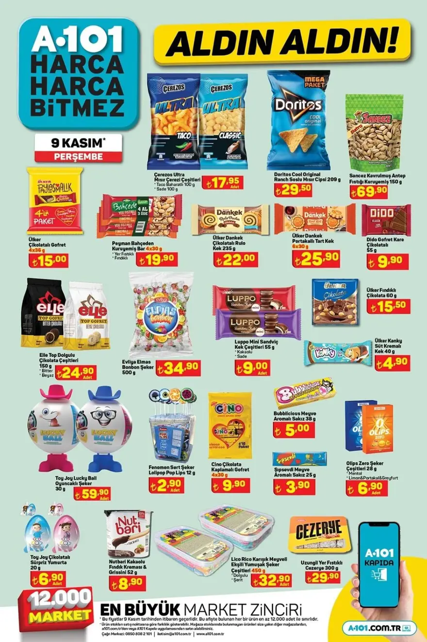 A101 marketten bu haftaya özel yeni indirimli ürünler listesi: Birçok üründe fırsat indirimi (9 Kasım A101 aktüel ürünler kataloğu) 16