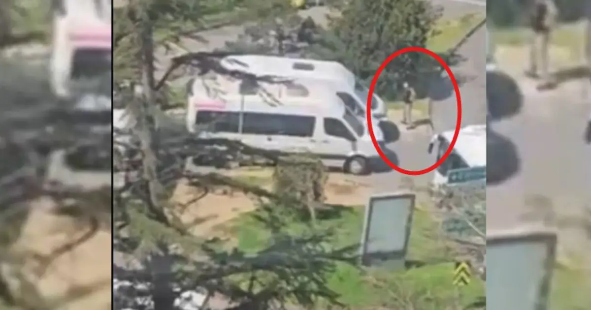 Kahraman polis teröristi böyle vurdu