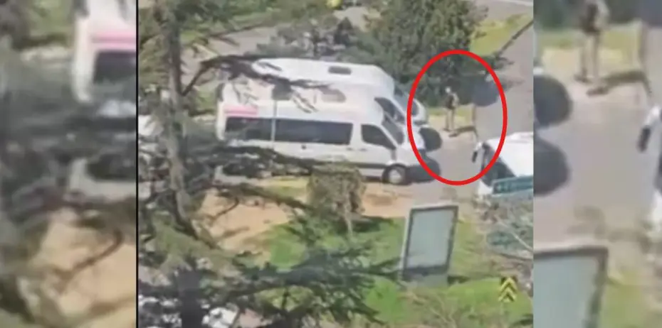 Kahraman polis teröristi böyle vurdu