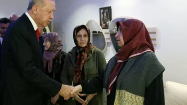 Cumhurbaşkanı Erdoğan'dan taziye ziyareti