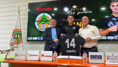 Gheorghe Hagi'nin oğlu Ianis, resmen Alanyaspor'da!