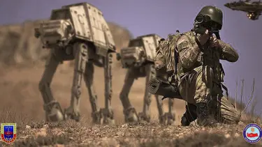 Jandarmadan "Star Wars" mesajı