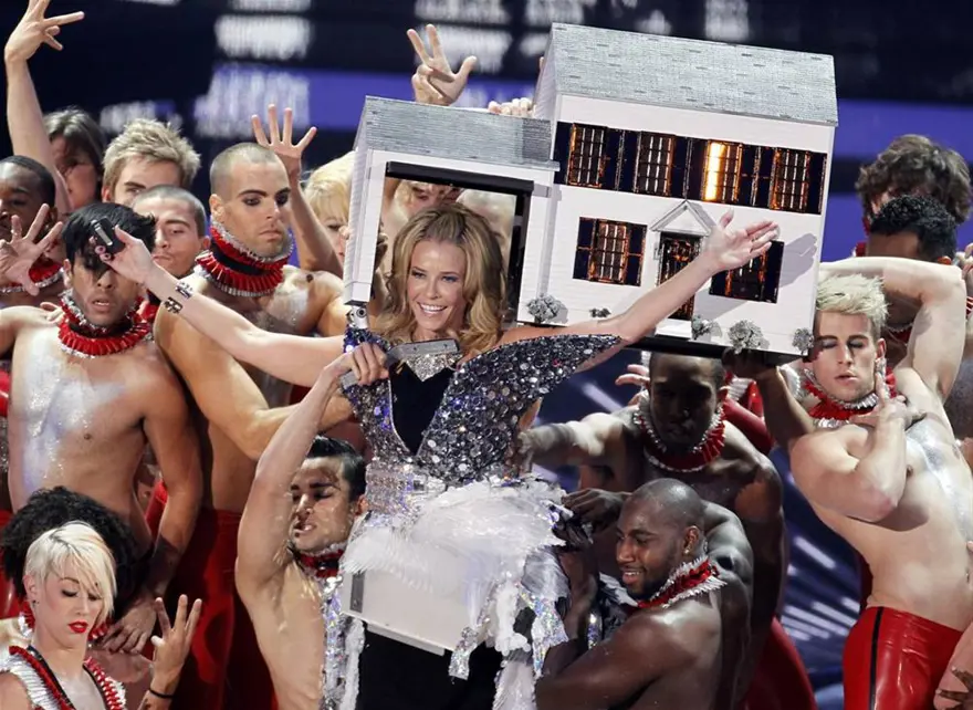 Lady Gaga'nın etten elbisesi! 29