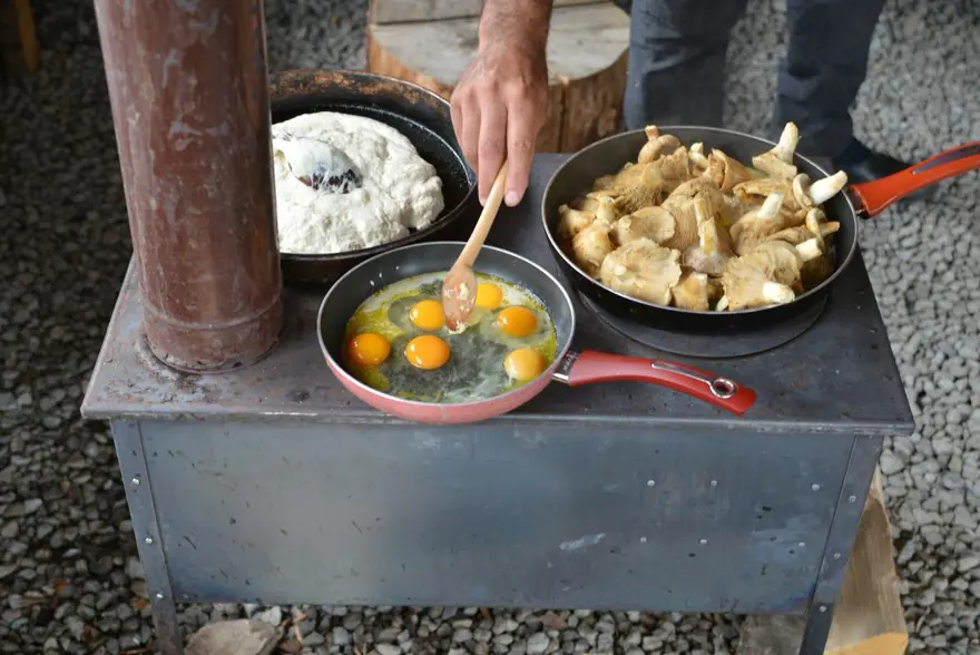 Yaylada "kuzine" başında tatil keyfi 3