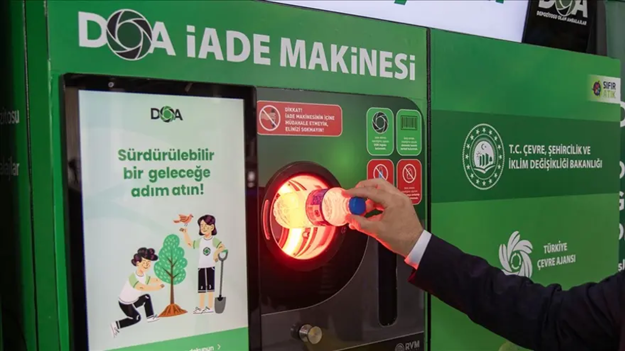 130 milyon içecek ambalajı DOA sistemine girdi