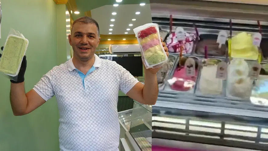 Topu 400 liraya satılan dondurmaya tepkiler bitmiyor. "Altın suyu koysa da olmaz" 