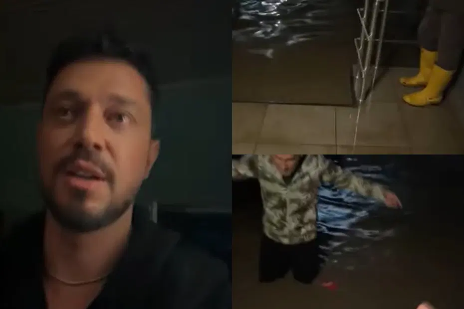 Sağanak nedeniyle mahsur kalan Murat Boz'dan yardım çağrısı: 