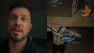 Sağanak nedeniyle mahsur kalan Murat Boz’dan yardım çağrısı: "Yüzlerce çalışanla mahsur kaldık''