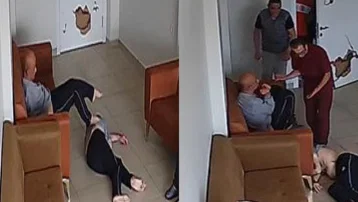 Bakım merkezindeki engellileri odaya kilitlemişler. Korkunç olay kamerada