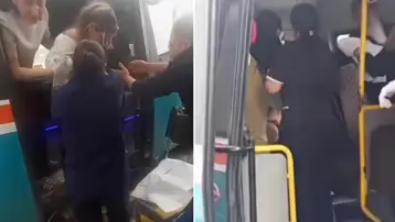 Minibüste yolculuk yaparken bir anda sancılandı ve doğurdu