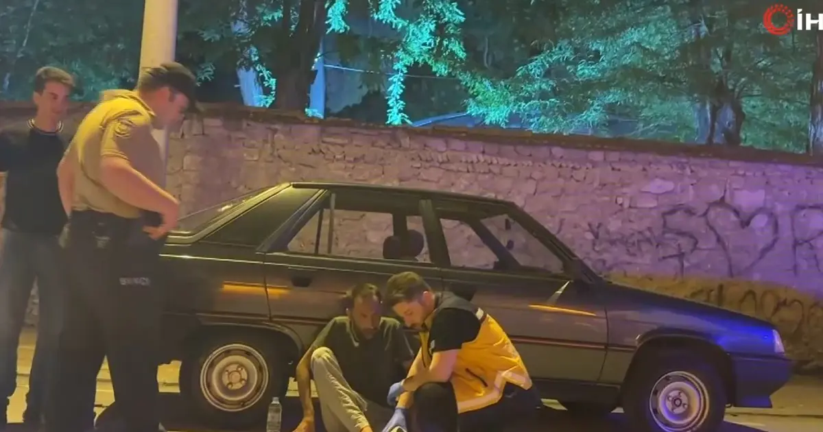 Ayağı kırık halde motosiklet kullandı, alkollü çıktı