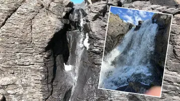 Saklı cennet uyandı. Yıllardır sudan eser yoktu, görmek için kilometrelerce yol katediyorlar