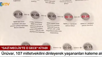 O dönemin milletvekili Necdet Ünüvar 15 Temmuz'u yazdı: "Gazi meclis'te o gece"