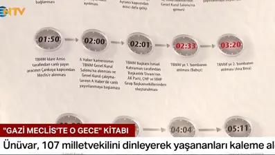 O dönemin milletvekili Necdet Ünüvar 15 Temmuz'u yazdı: "Gazi meclis'te o gece"