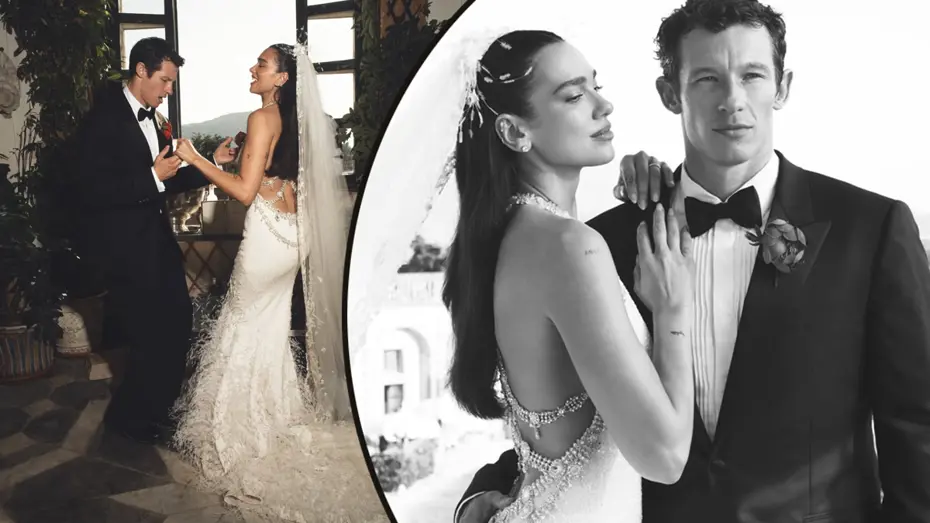 Callum Turner ile evlenen Dua Lipa'dan görkemli düğün sonrası ilk paylaşım