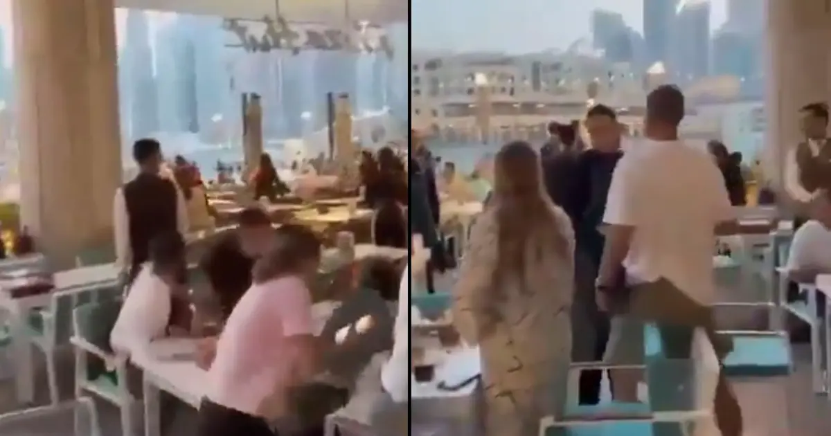 Dubai'de iftar topu paniği. Garsonlar müşterileri zor sakinleştirdi