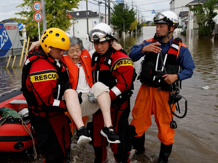 Japonya’da etkili olan Dujuan Tayfunu