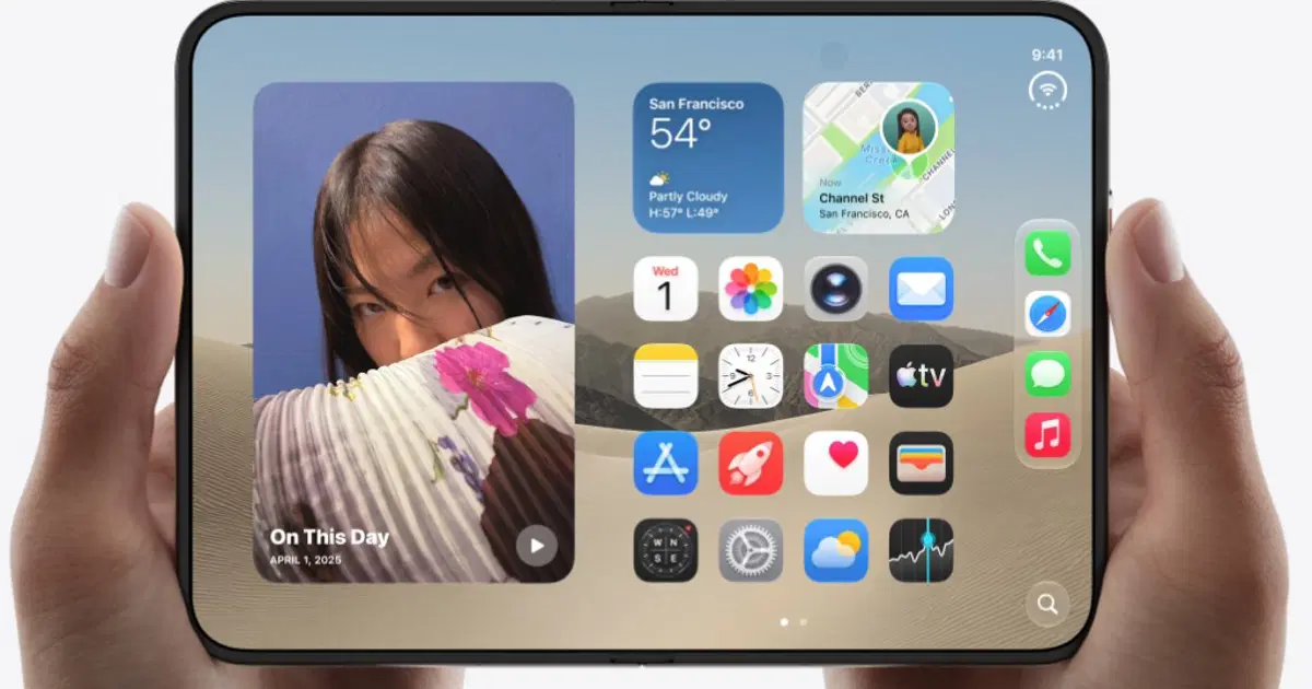 Photo: NTV Haber Apple Acknowledges Folding-Screen Defects on iPhone Duo