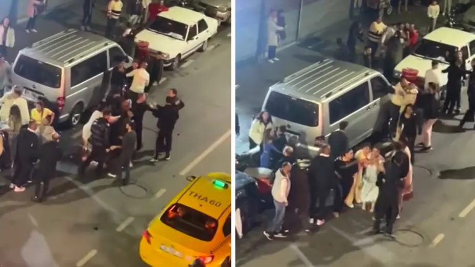 İstanbul'da düğün salonunu karıştıran kavga