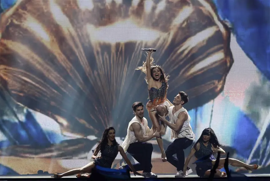 Eurovision final gecesinden kareler 107