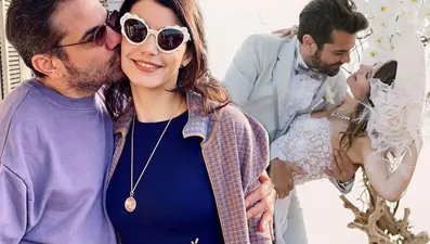 Beren Saat ve Kenan Doğulu'dan aşk pozu