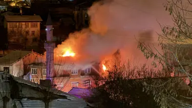 Kastamonu'da ev yangını