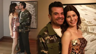 Kenan Doğulu'dan Beren Saat'e romantik kutlama