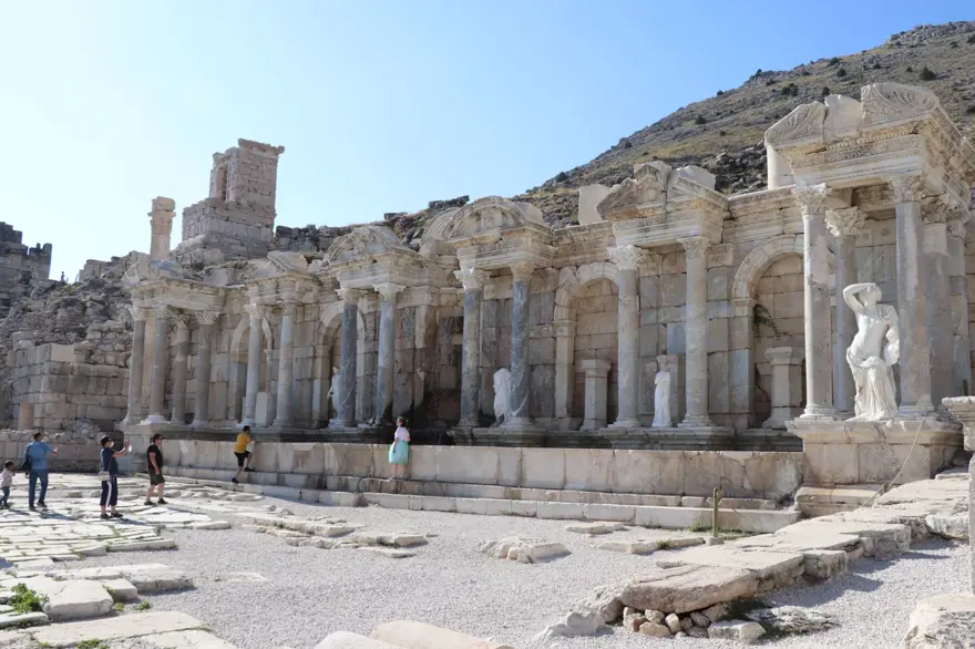 Sagalassos Antik Kenti'ne 25 bin ziyaretçi 