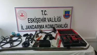 İzinsiz kazıya suçüstü