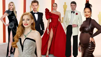 2023 Oscar Ödülleri'nde (95. Oscar Ödülleri) kırmızı halı şıklığı
