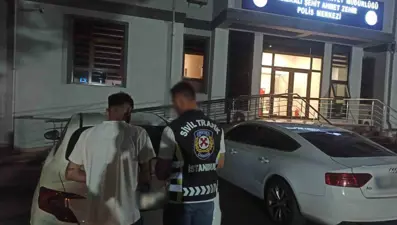 Makas atan sürücüye para cezası